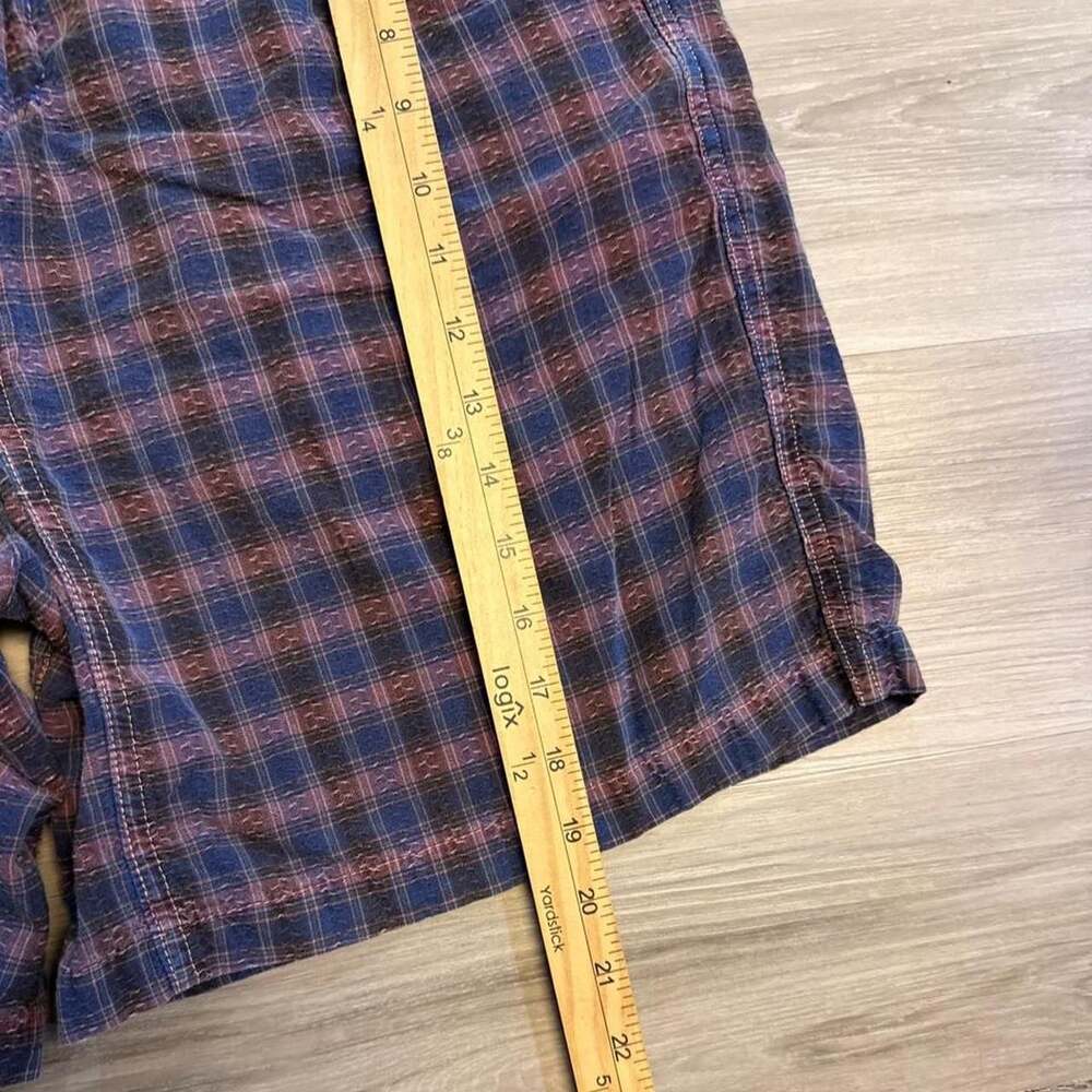 Vintage Gramicci Plaid 100% Cotton Hiking Shorts Women's Large - Picture 8 of 8